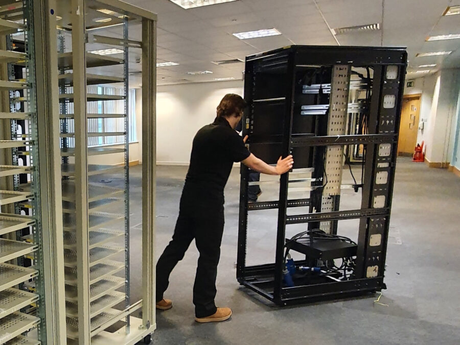 Computer Relocations Data rack & WEEE Disposal